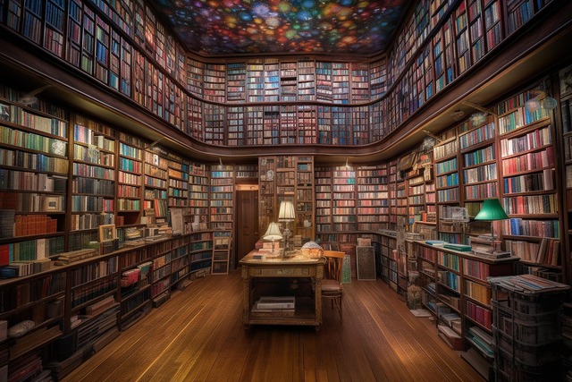 bibliothèque sans vitre