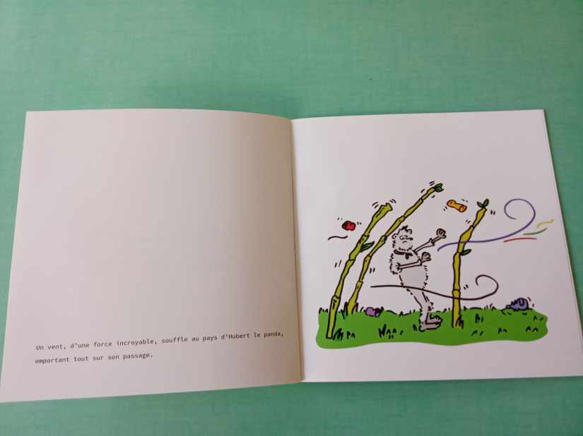 deux pages d'un livre