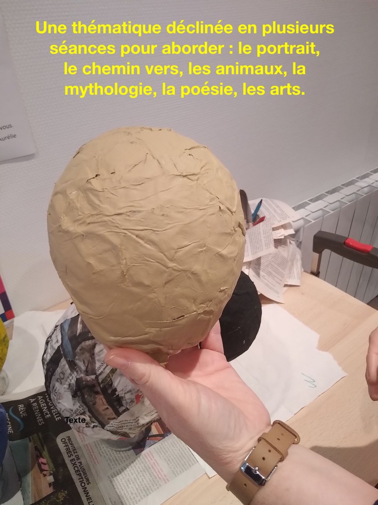 boule de papier mâché